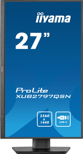 iiyama ProLite XUB2797QSN-B2 computer monitor 68.6 cm (27 iiyama ProLite XUB2797QSN-B2 computer monitor 68.6 cm (27